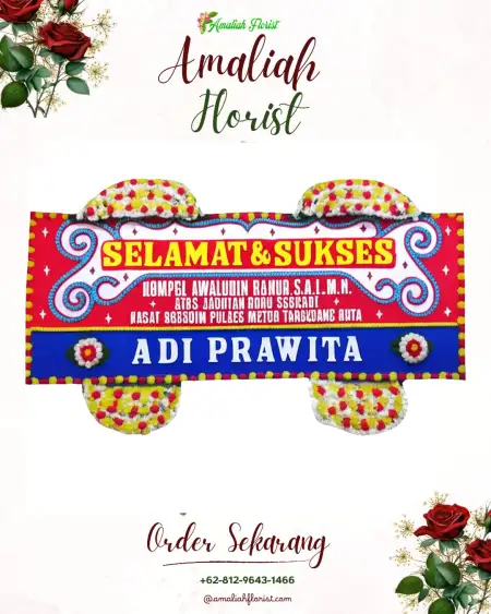 Papan Bunga Ucapan Selamat Semawur